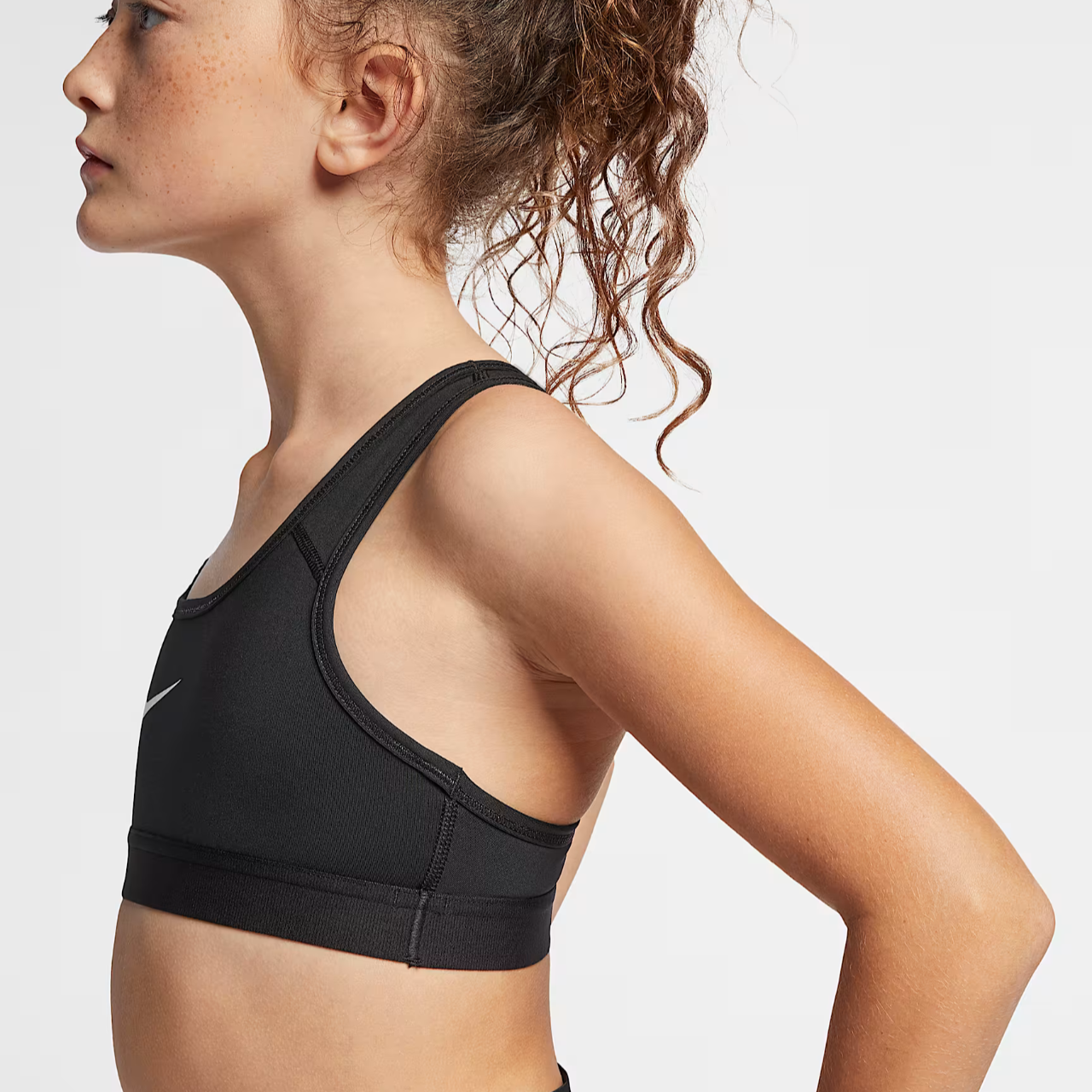 Nike Girls' Trophy Bra (Little Big Kids) BV1435 010 size M