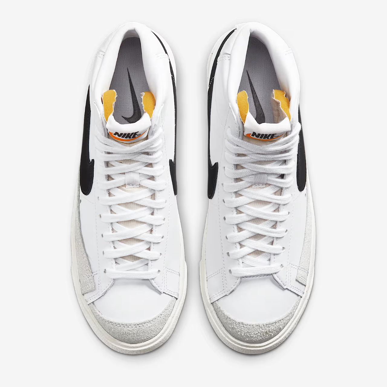 Nike Blazer Mid '77 Jumbo White black Casual Sneakers CZ1055-100 Women Size