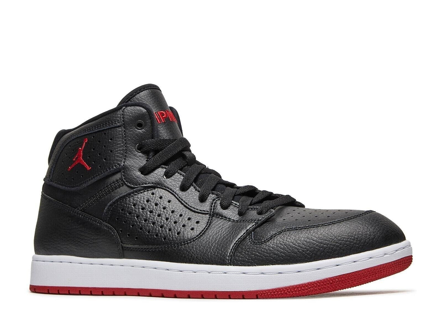 Nike Men's Air Jordan Access Black White Red shoes Basketball AR3762-001 size 8