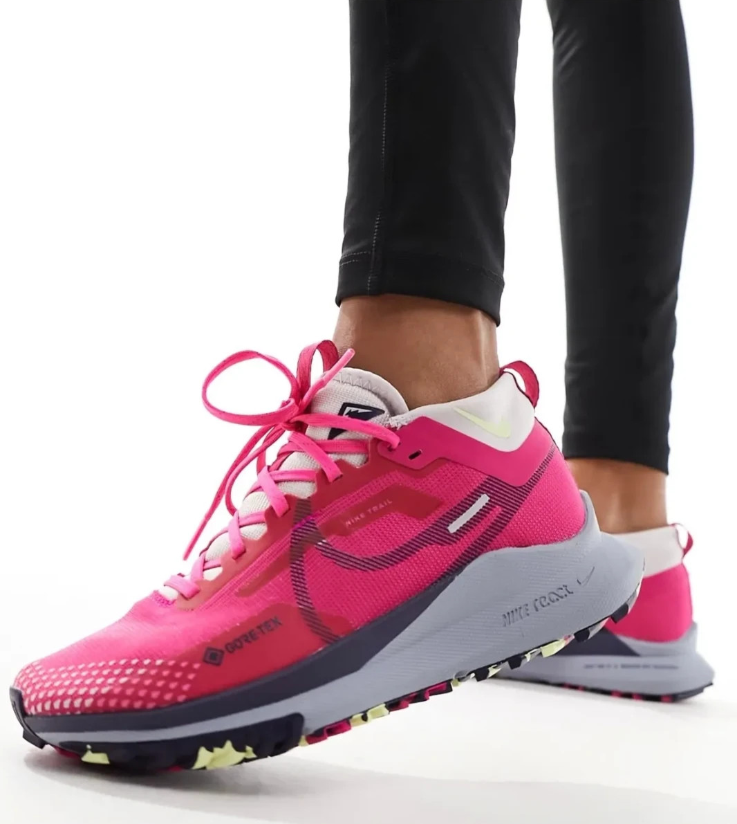 Nike React Pegasus Trail 4 Gore-Tex Purple Reflect Silver - FD0875-600