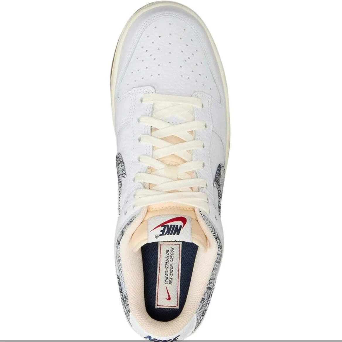 Nike Dunk Low Washed Denim Sneakers Shoes
