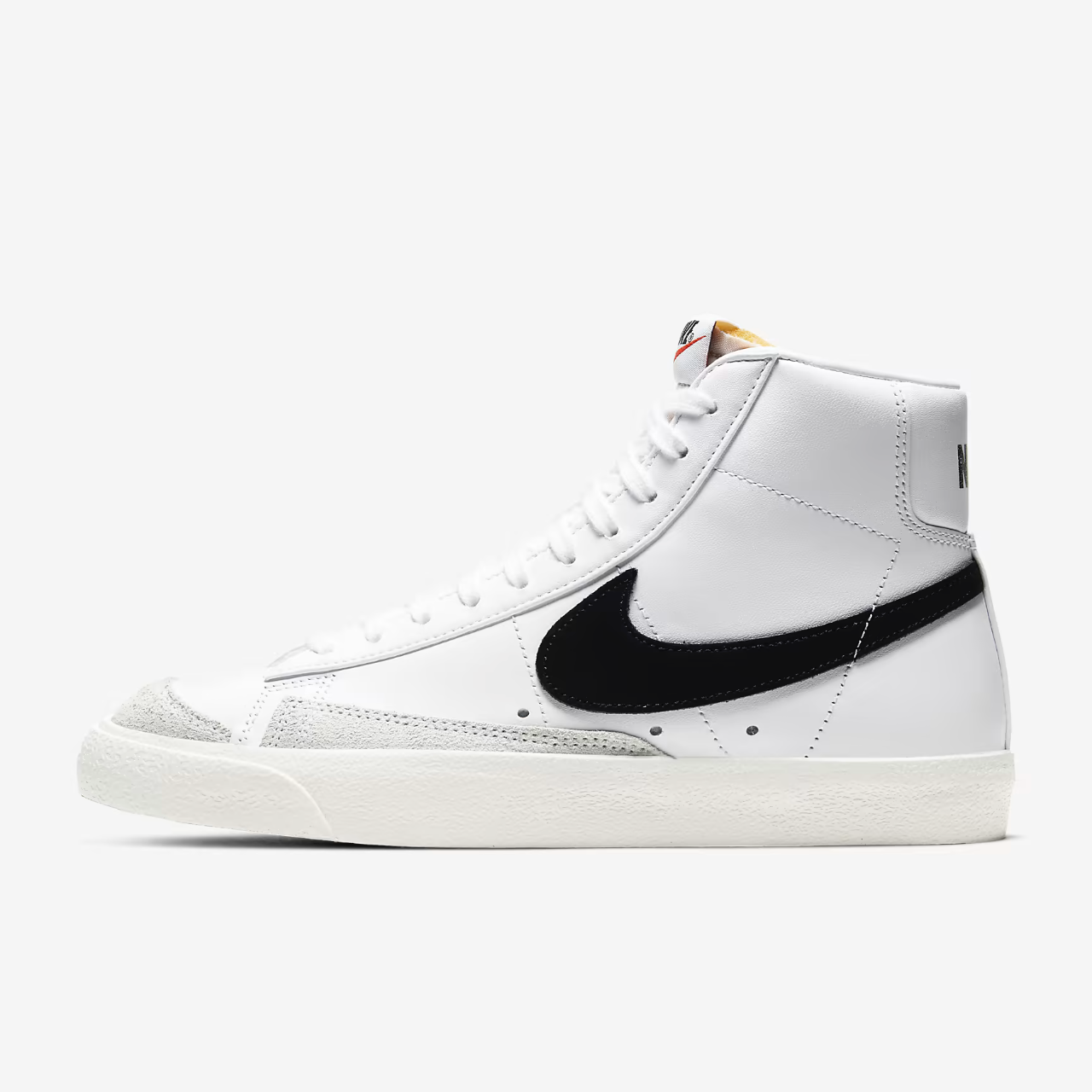 Nike Blazer Mid '77 Jumbo White black Casual Sneakers CZ1055-100 Women Size