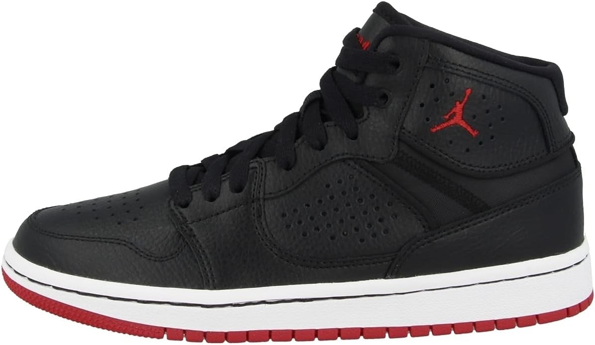 Nike Men's Air Jordan Access Black White Red shoes Basketball AR3762-001 size 8