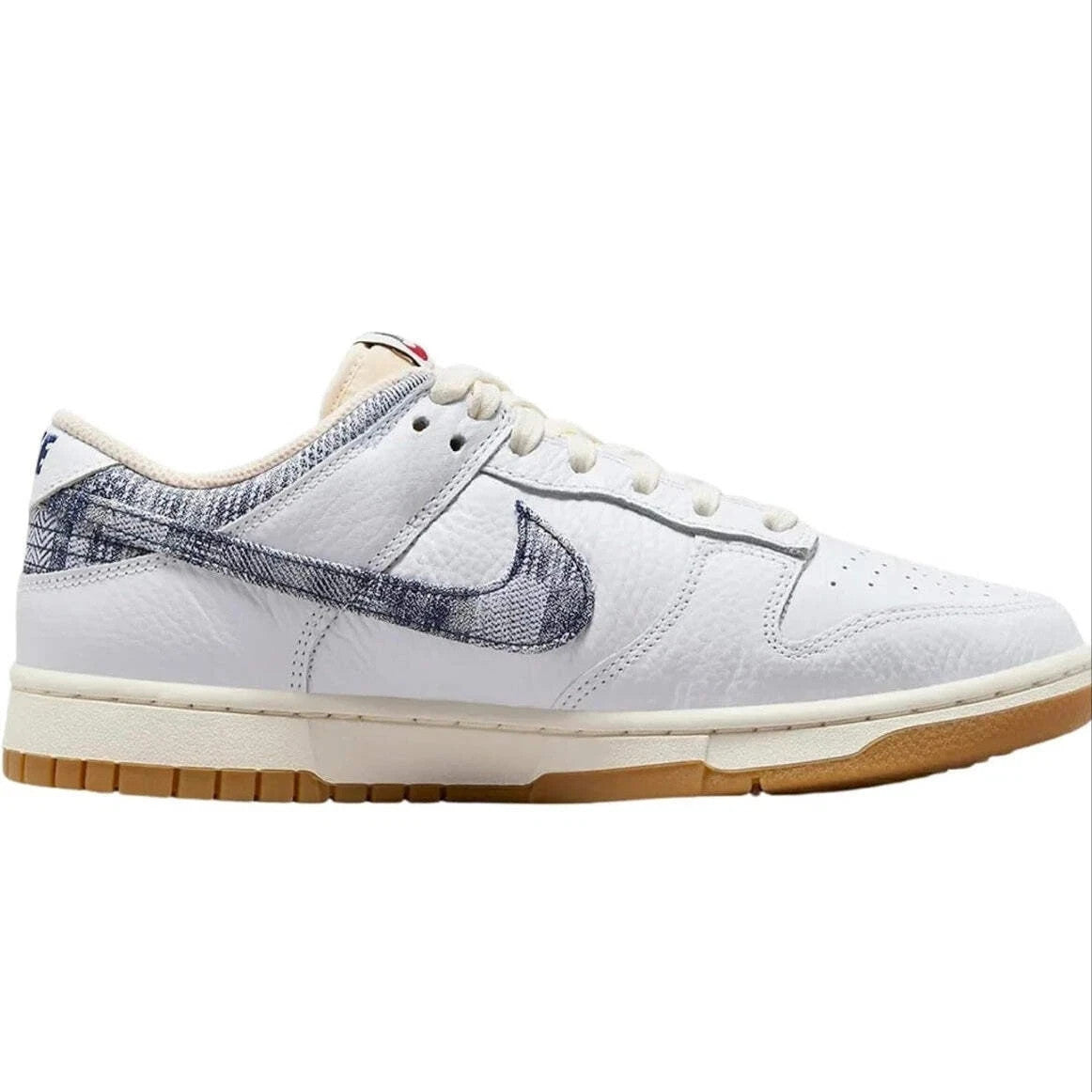 Nike Dunk Low Washed Denim Sneakers Shoes