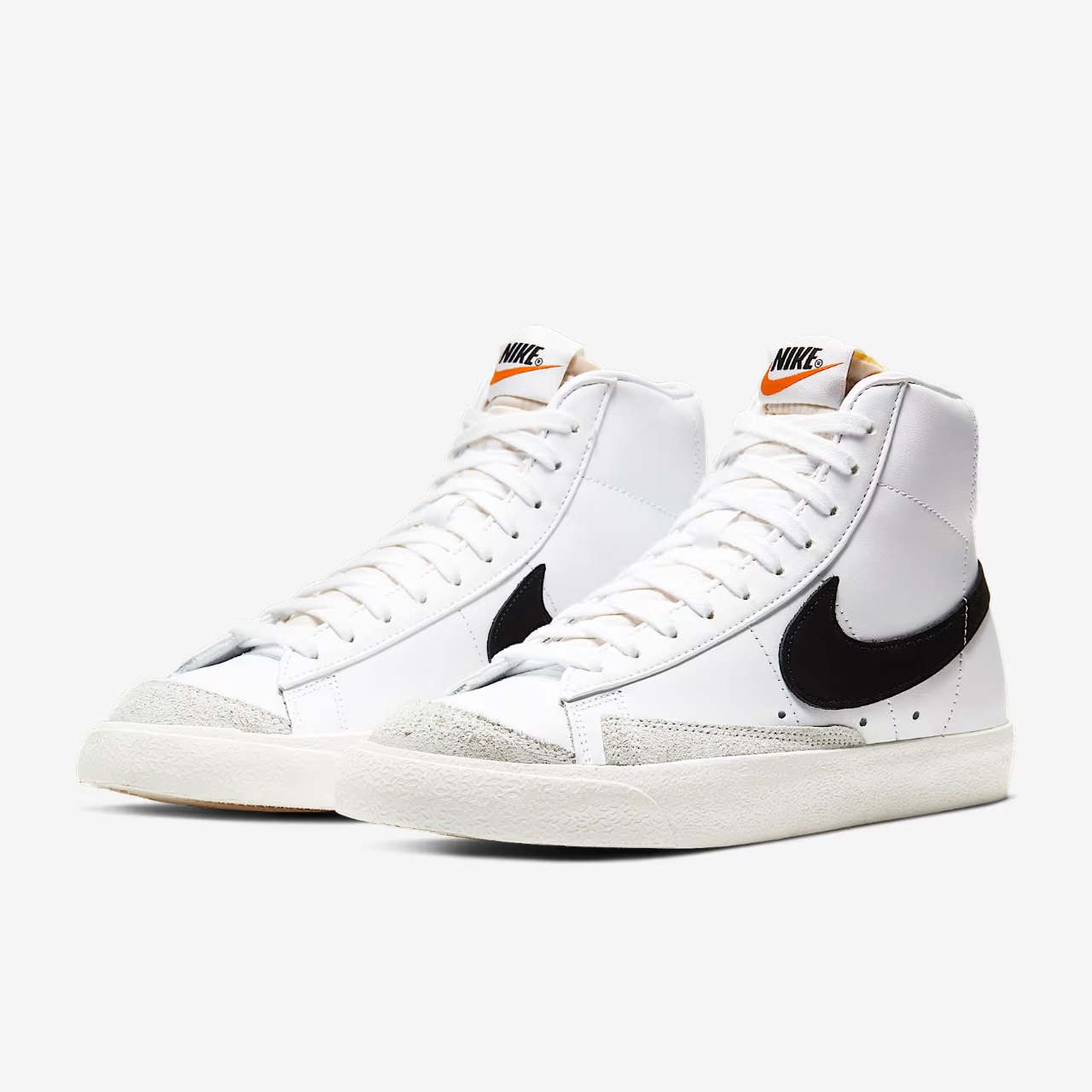 Nike Blazer Mid '77 Jumbo White black Casual Sneakers CZ1055-100 Women Size