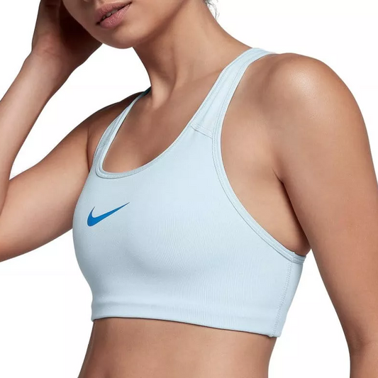 Nike Girls’ Pro Classic Sports Bra Football Grey Size L BV1435-085 NEW