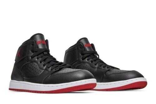 Nike Men's Air Jordan Access Black White Red  shoes Basketball AR3762-001 size 8