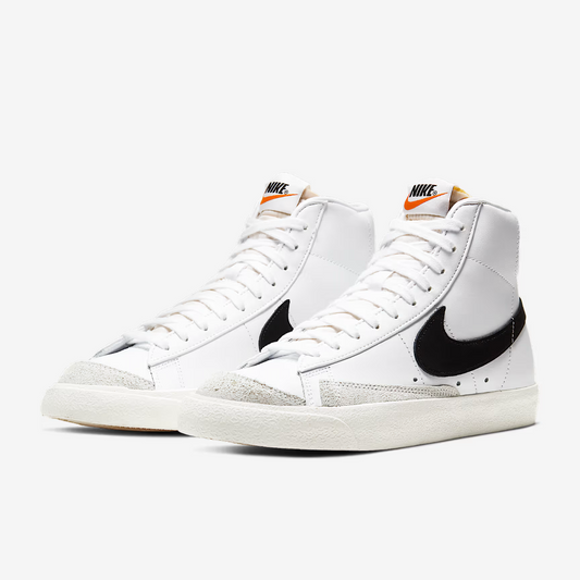 Nike Blazer Mid '77 Jumbo White black Casual Sneakers CZ1055-100 Women Size