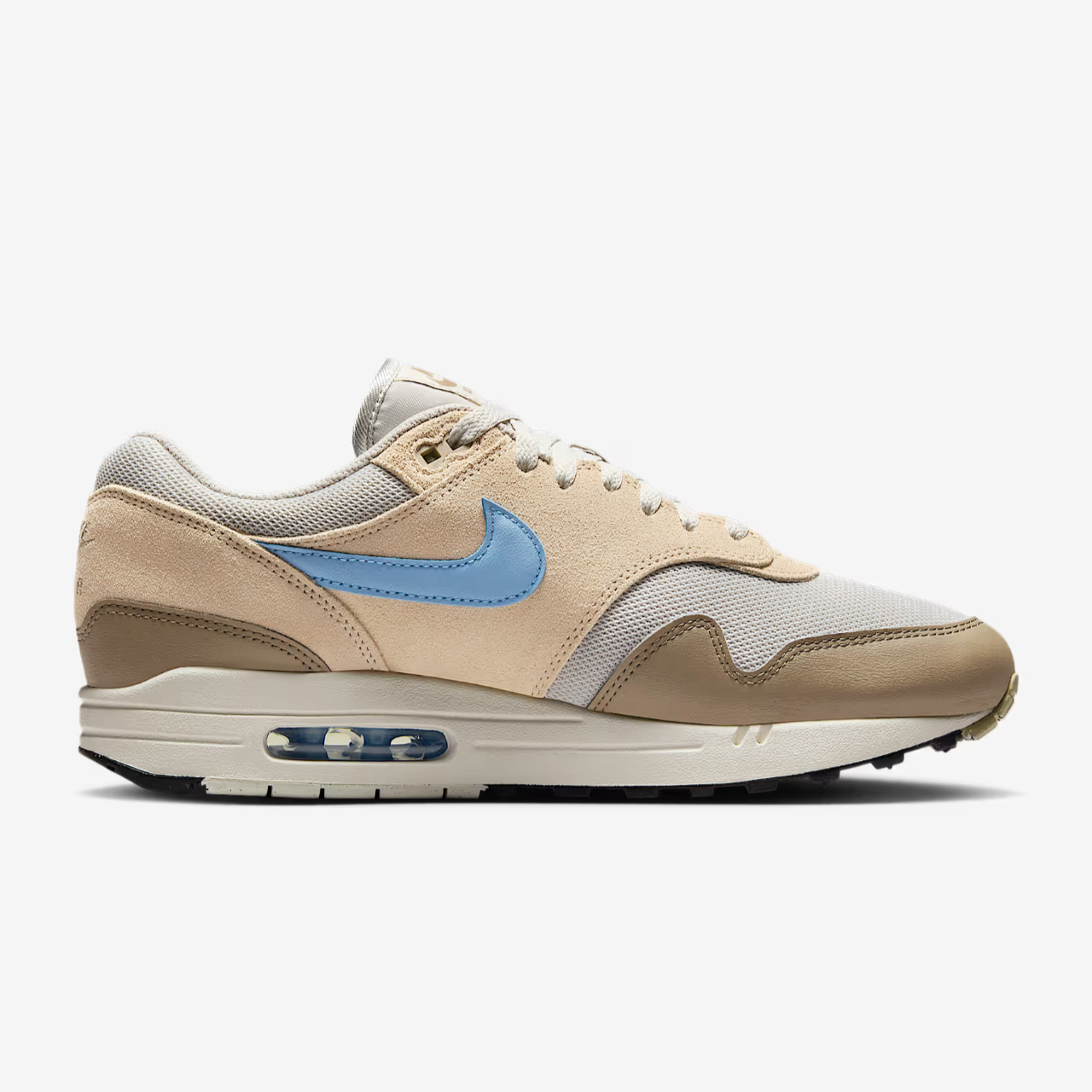 Nike Air Max 1 Essential Light Bone Sanddrift Khaki FZ5808-009 Men's Size 8.5